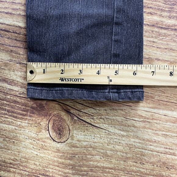 Lings Jeans Womens 11/12 Regular Fit Slim Denim Black Light Wash - Picture 8 of 10